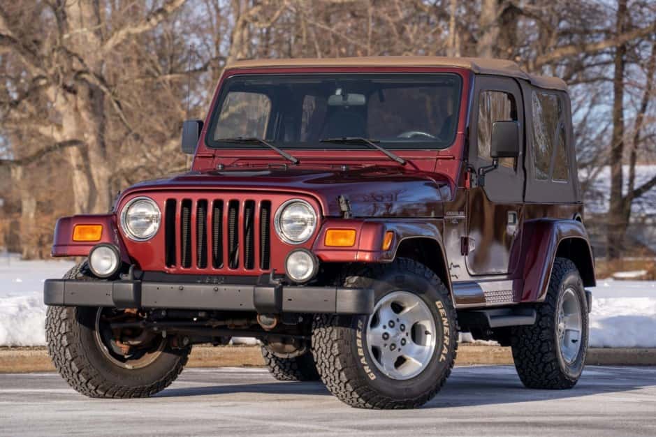 2001 Jeep Wrangler TJ (1997-2006) sold for $25,750