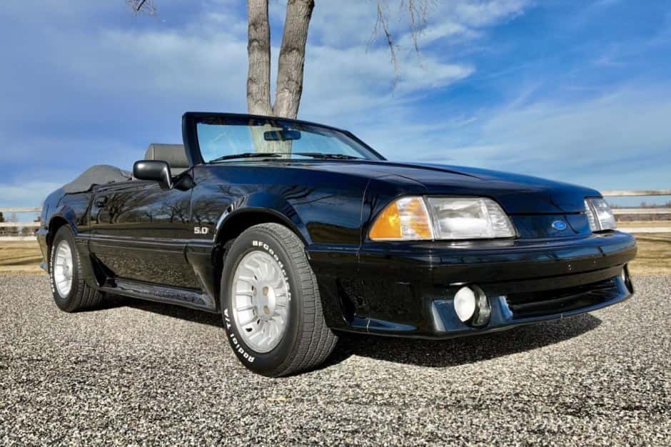 1989 Ford Fox-Body Mustang sold for $13,760