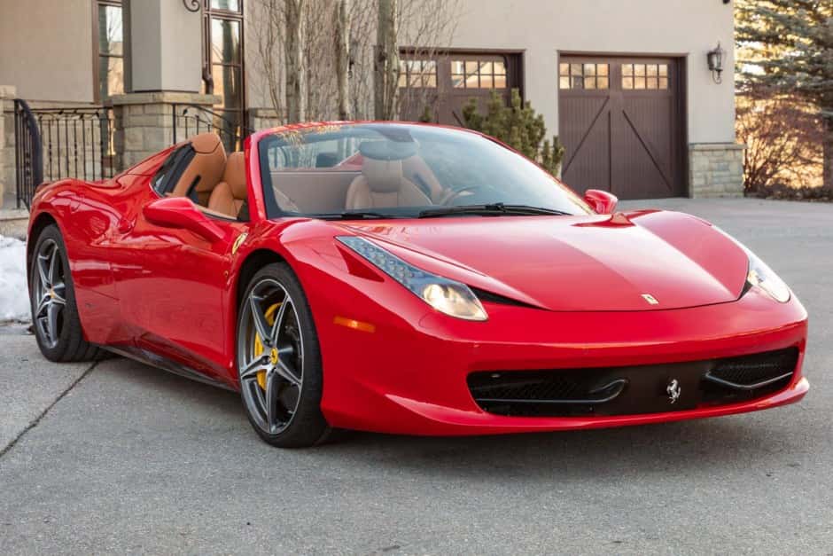 2013 Ferrari 458 sold for $255,458