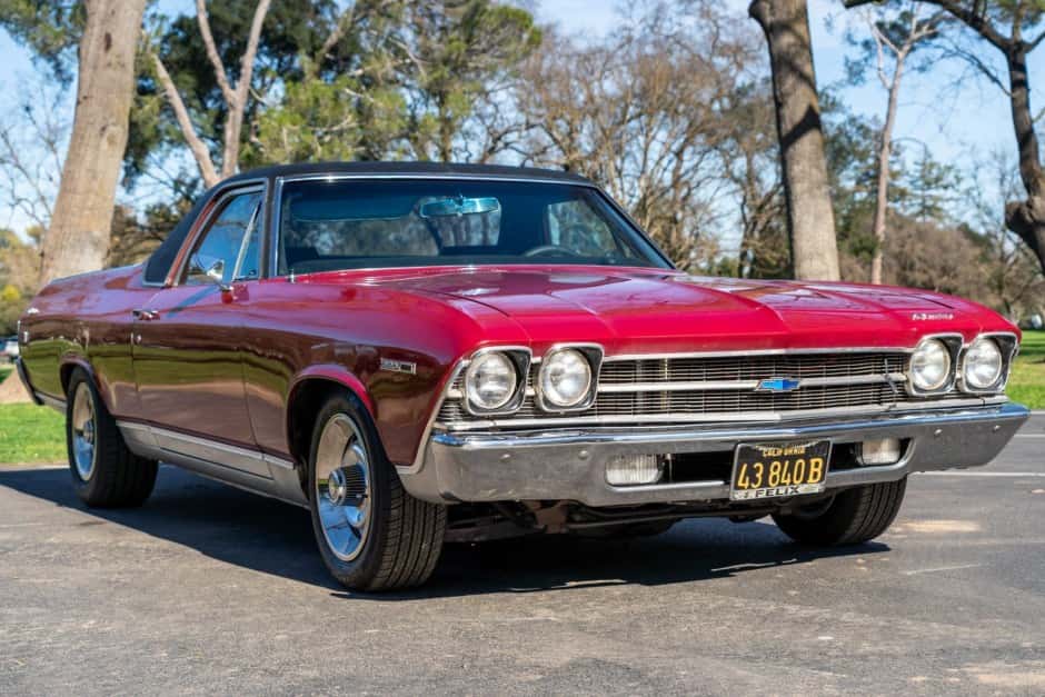 1969 Chevrolet El Camino sold for $21,000