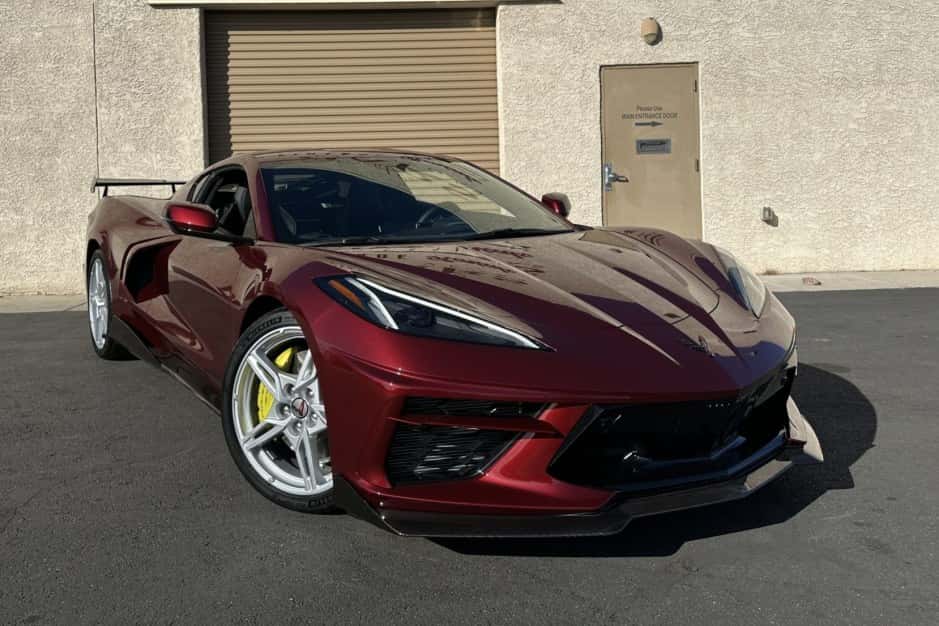 2020 Chevrolet Corvette C8 Stingray Coupe sold for $61,500