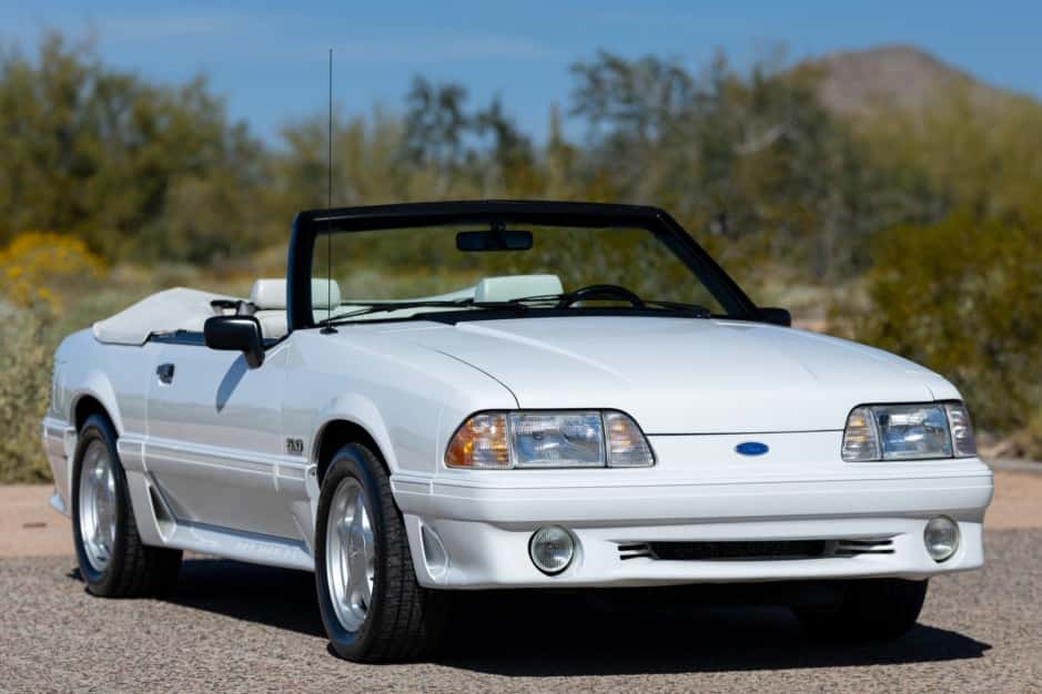 1991 Ford Fox-Body Mustang sold for $33,000