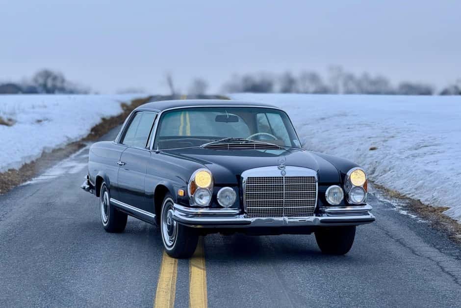 1970 Mercedes-Benz W111 Coupe & Cabriolet sold for $46,000