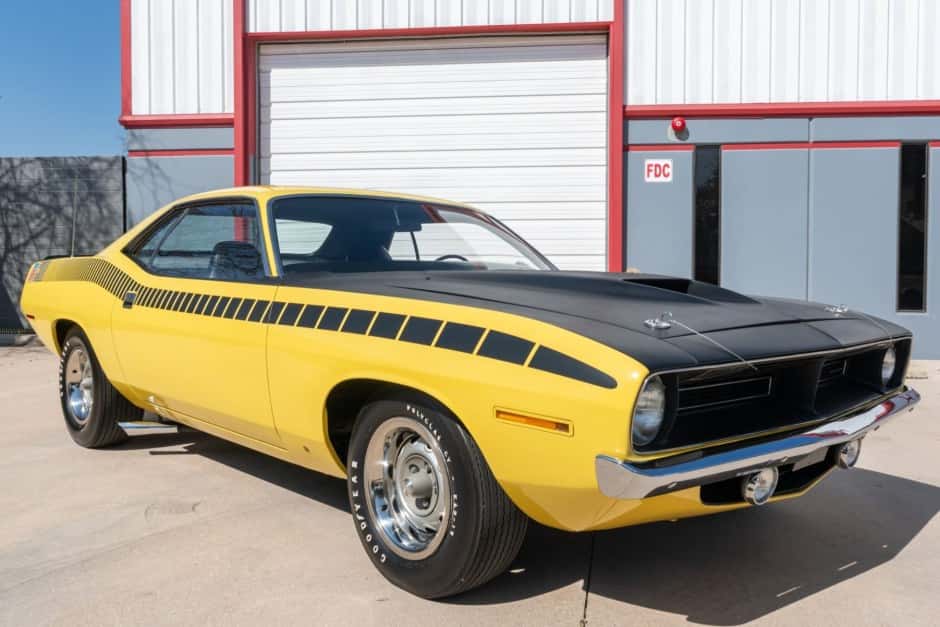 1970 Plymouth Barracuda sold for $106,000