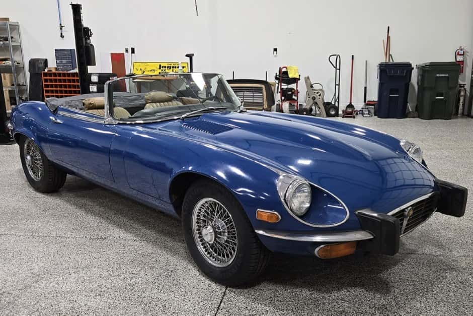 1974 Jaguar XKE Series III sold for $42,000