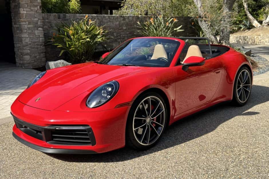 2021 Porsche 992 911 Carrera S sold for $128,000