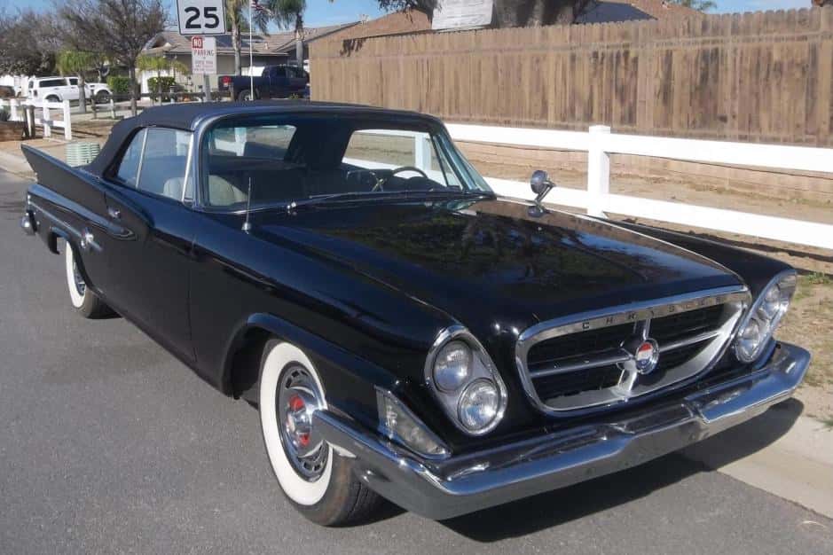 1961 Chrysler 300 Letter Series sold for $62,000