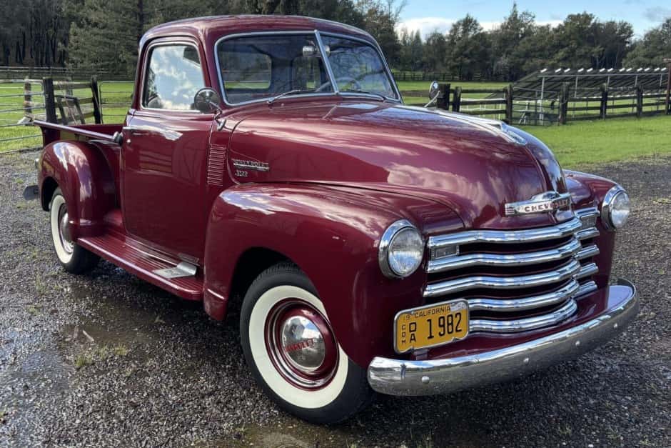 1950 Chevrolet Advance Design Pickup (1947-1955) sold for $30,250