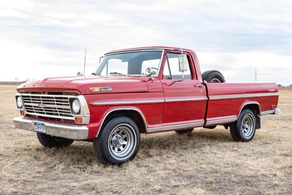 1969 Ford F-Series 1967-1972 sold for $17,077