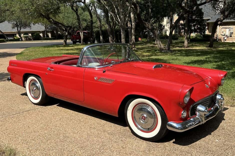 1955 Ford Thunderbird (1955-1957) sold for $16,325