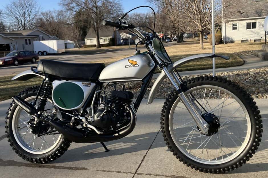 1974 Honda Elsinore sold for $5,900