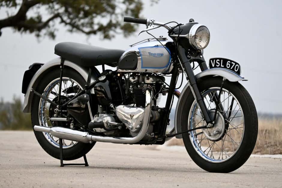 1949 Triumph Thunderbird (1949-1966) sold for $8,200