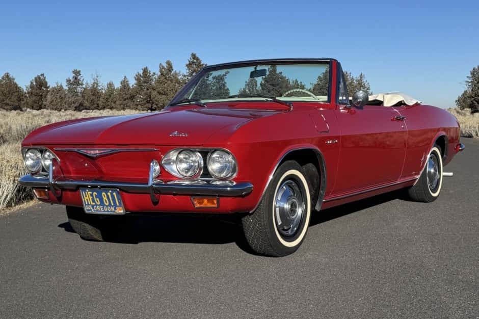 1965 Chevrolet Corvair (1965-1969) sold for $17,500