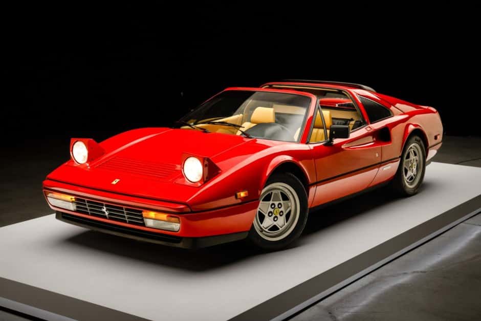 1989 Ferrari 328 sold for $156,000