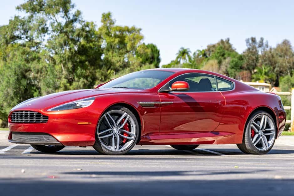 2015 Aston Martin DB9 sold for $72,500