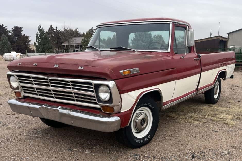 1969 Ford F-Series 1967-1972 sold for $8,000