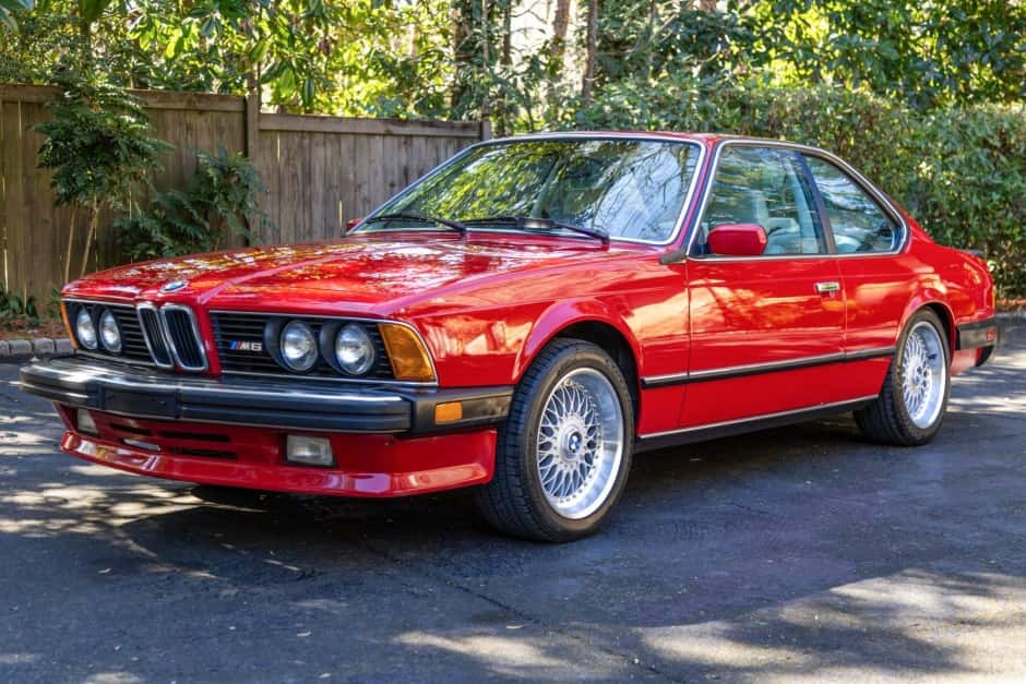 1987 BMW E24 M6 & M635CSi sold for $47,000