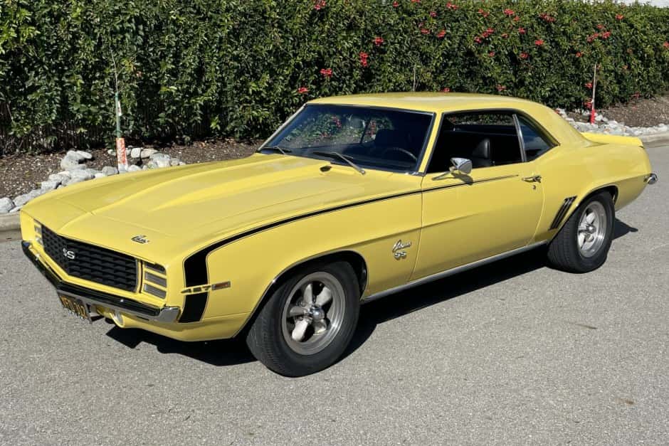 1969 Chevrolet Camaro (1st Generation – 1967-1969) sold for $54,000