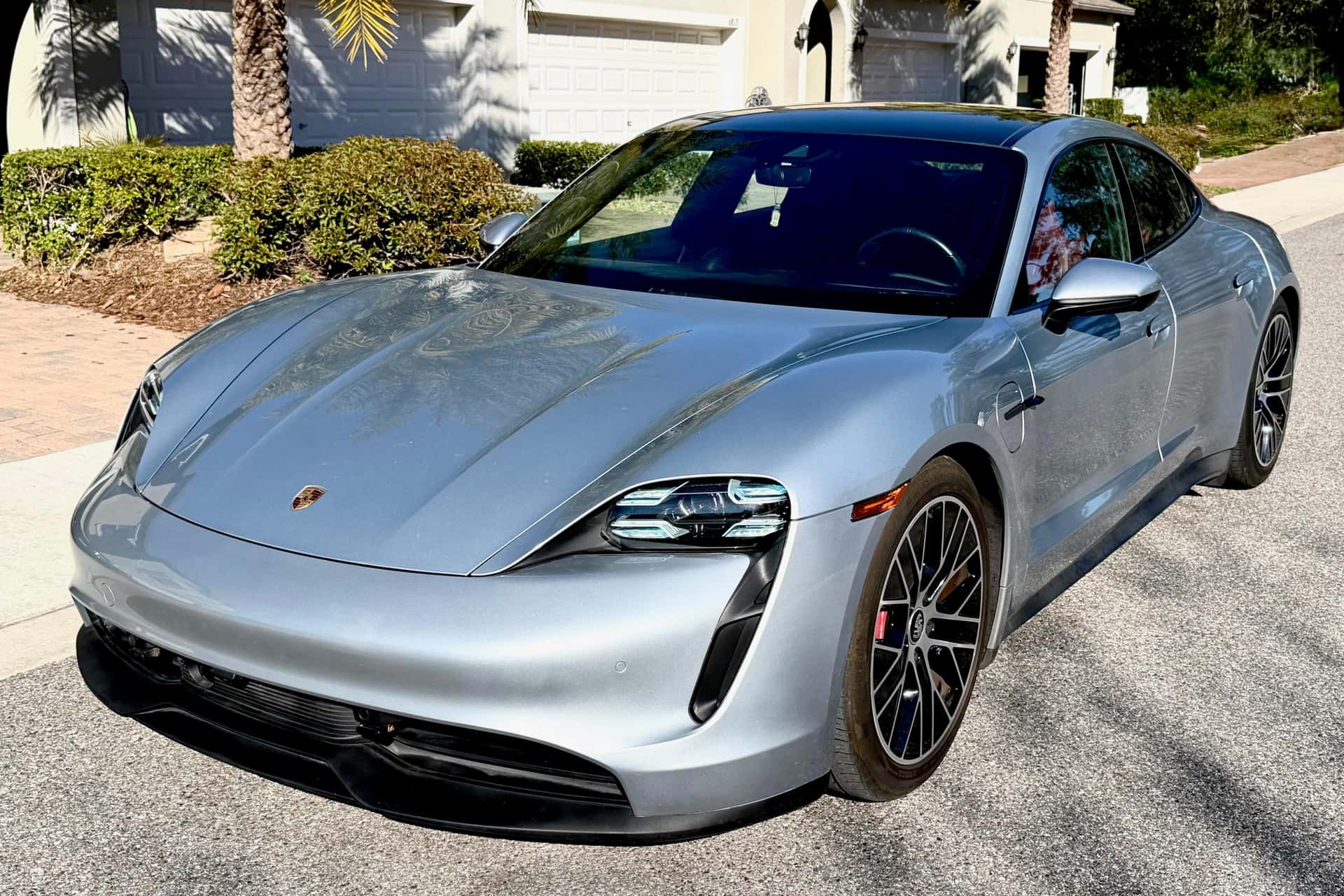 2021 Porsche Taycan sold for $46,750