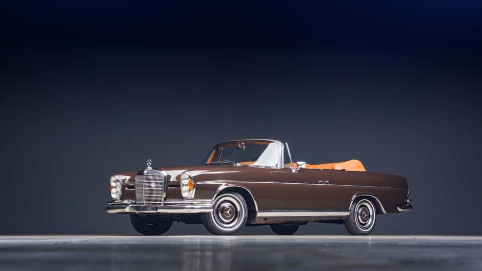 1967 Mercedes-Benz W111 Coupe & Cabriolet sold for $80,000