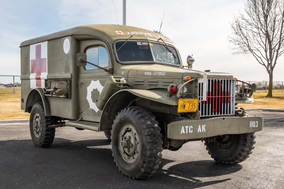 1942 Dodge Military Vehicles sold for $12,350