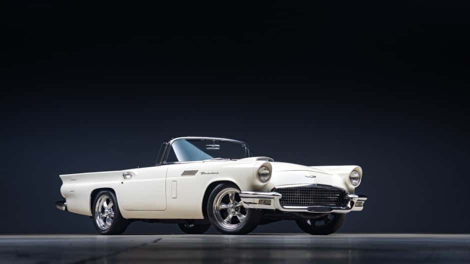 1957 Ford Thunderbird (1955-1957) sold for $45,750