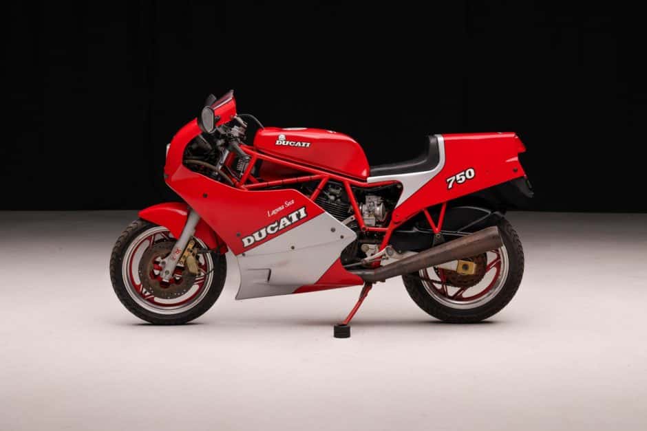 1987 Ducati 750 F1 sold for $9,500