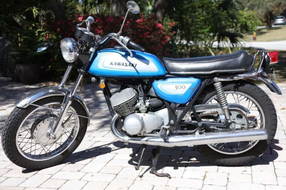 1971 Kawasaki H1 Mach III sold for $7,500