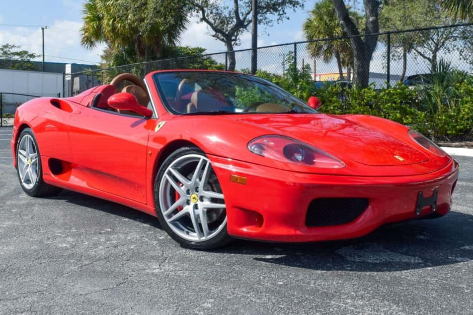 2002 Ferrari 360 sold for $98,000
