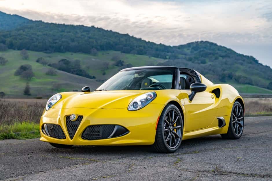 2016 Alfa Romeo 4C sold for $53,650