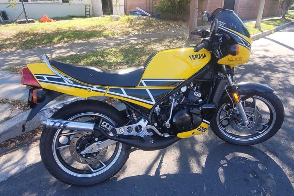 1985 Yamaha RZ sold for $6,500