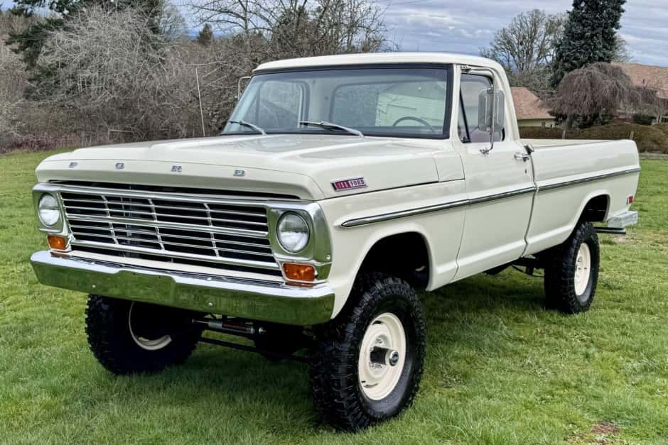 1969 Ford F-Series 1967-1972 sold for $52,000