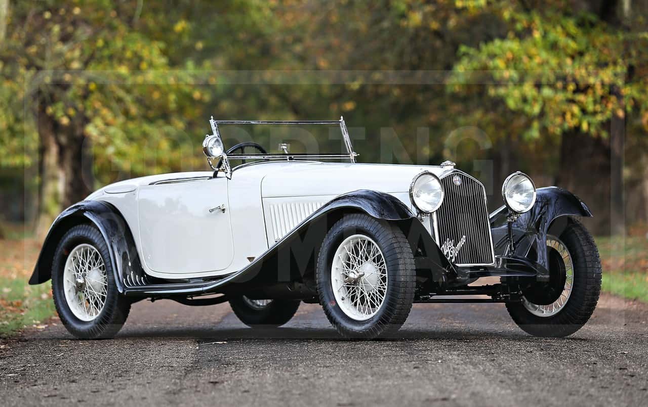 1932 Alfa Romeo 6C 1750 Series V Grand Sport Roadster sold for $0
