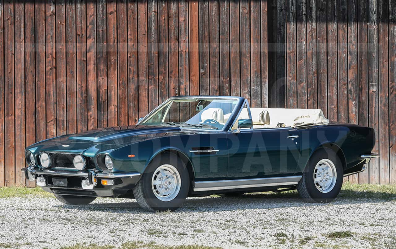 1980 Aston Martin V8 Volante sold for $162,400