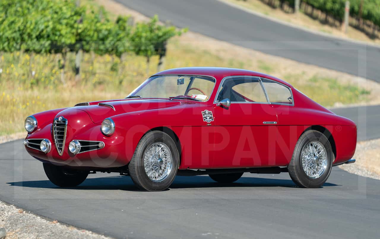 1955 Alfa Romeo 1900C SS Coupe sold for $0