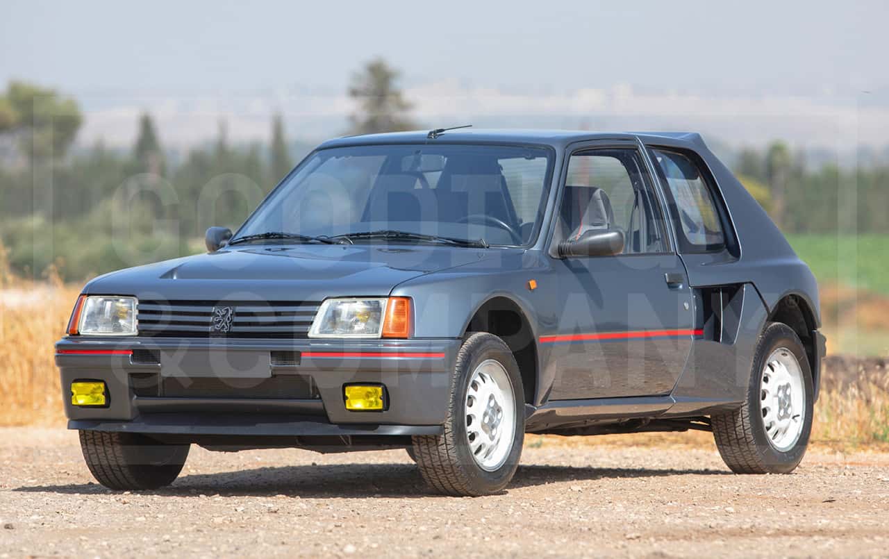 1984 Peugeot 205 T16 sold for $162,400