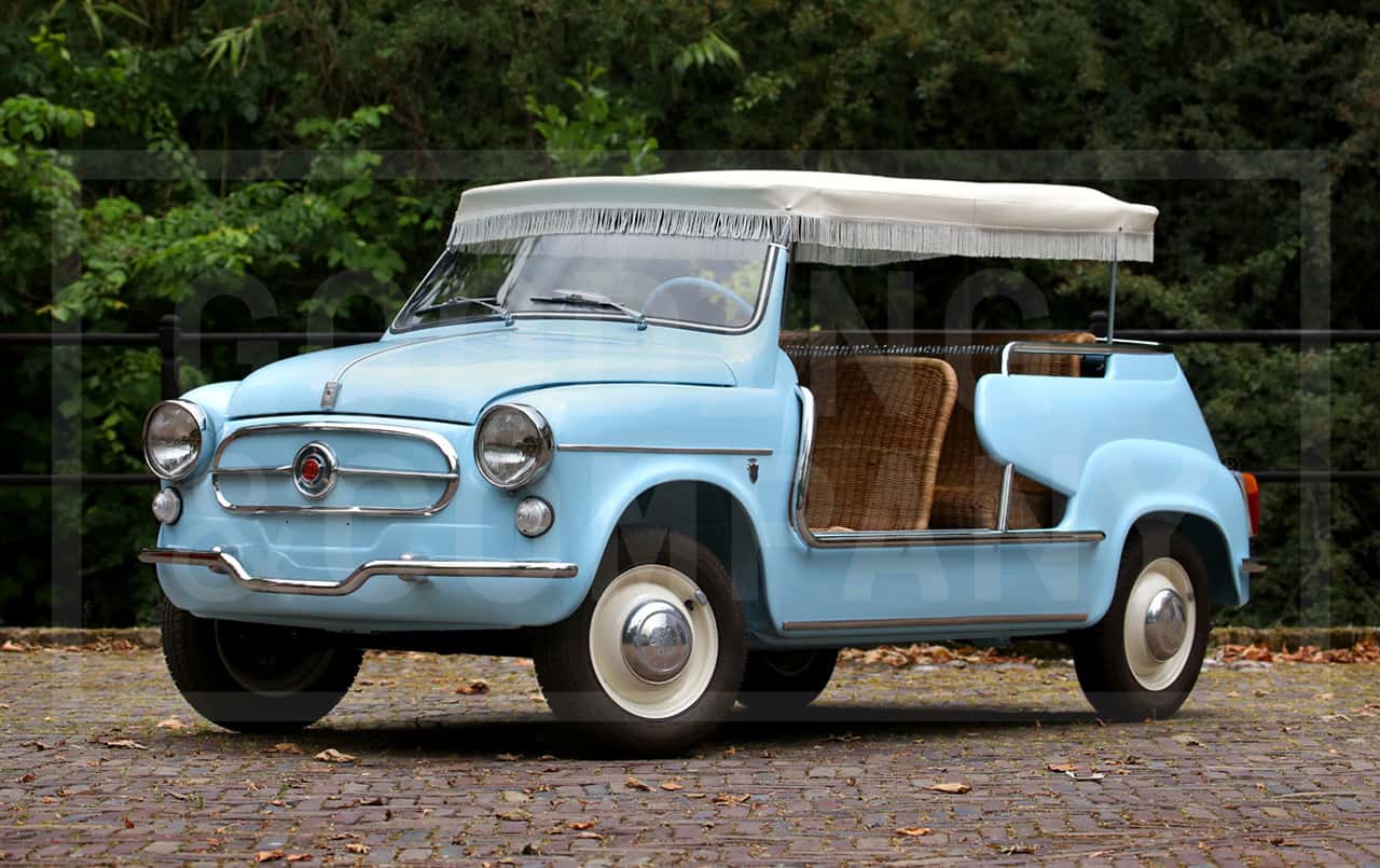 1961 Fiat 600 Jolly sold for $156,800