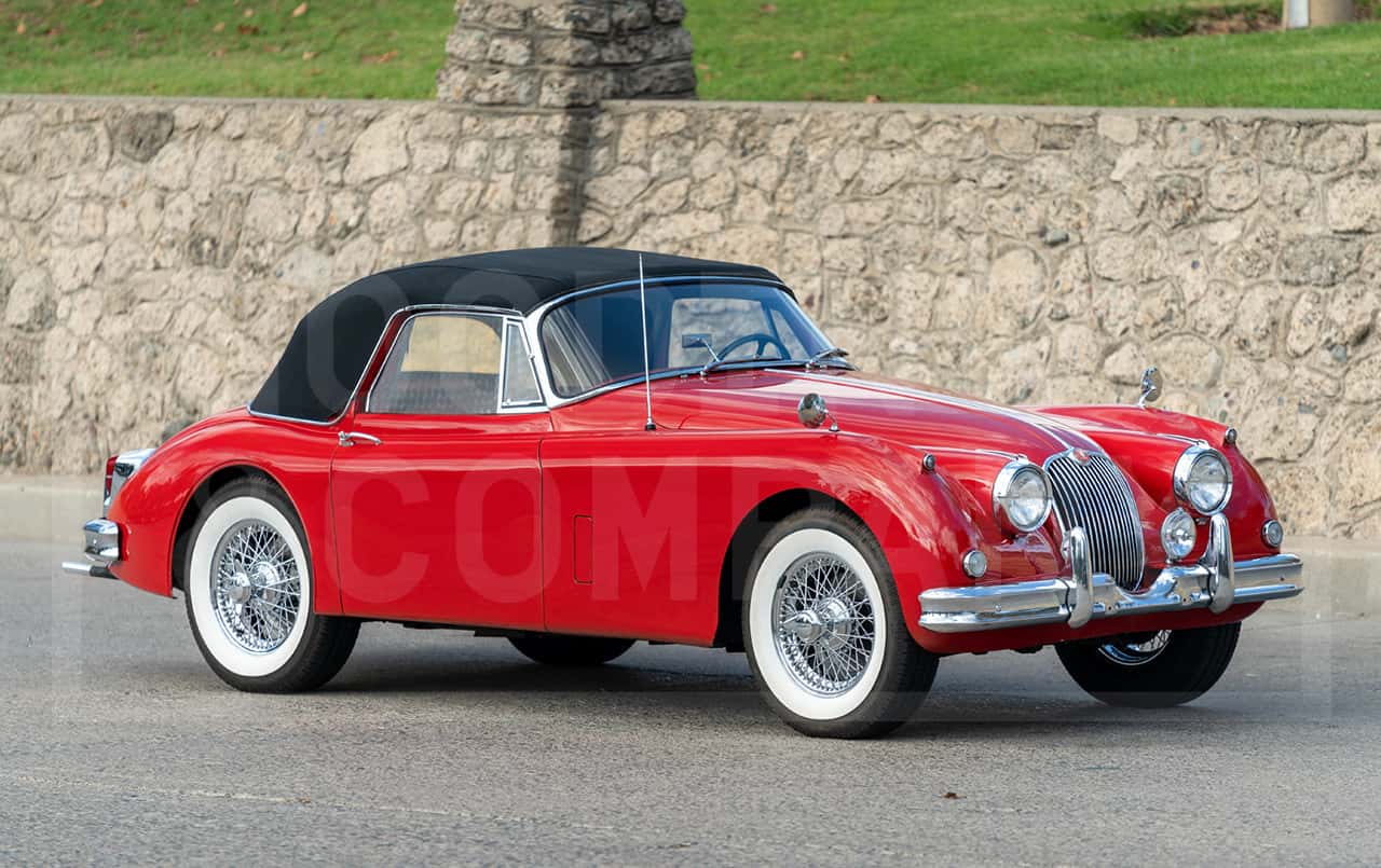 1961 Jaguar XK150 3.8-Litre Drophead Coupe sold for $112,000