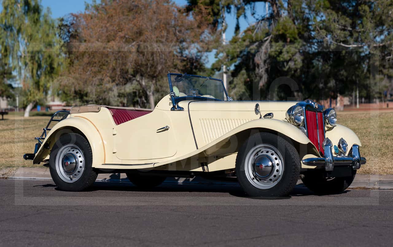 1951 MG TD sold for $19,040