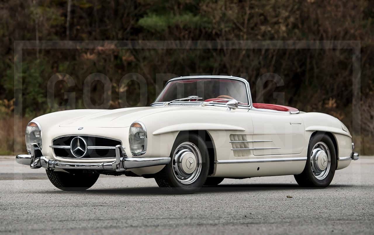 1963 Mercedes-Benz 300 SL Roadster sold for $0
