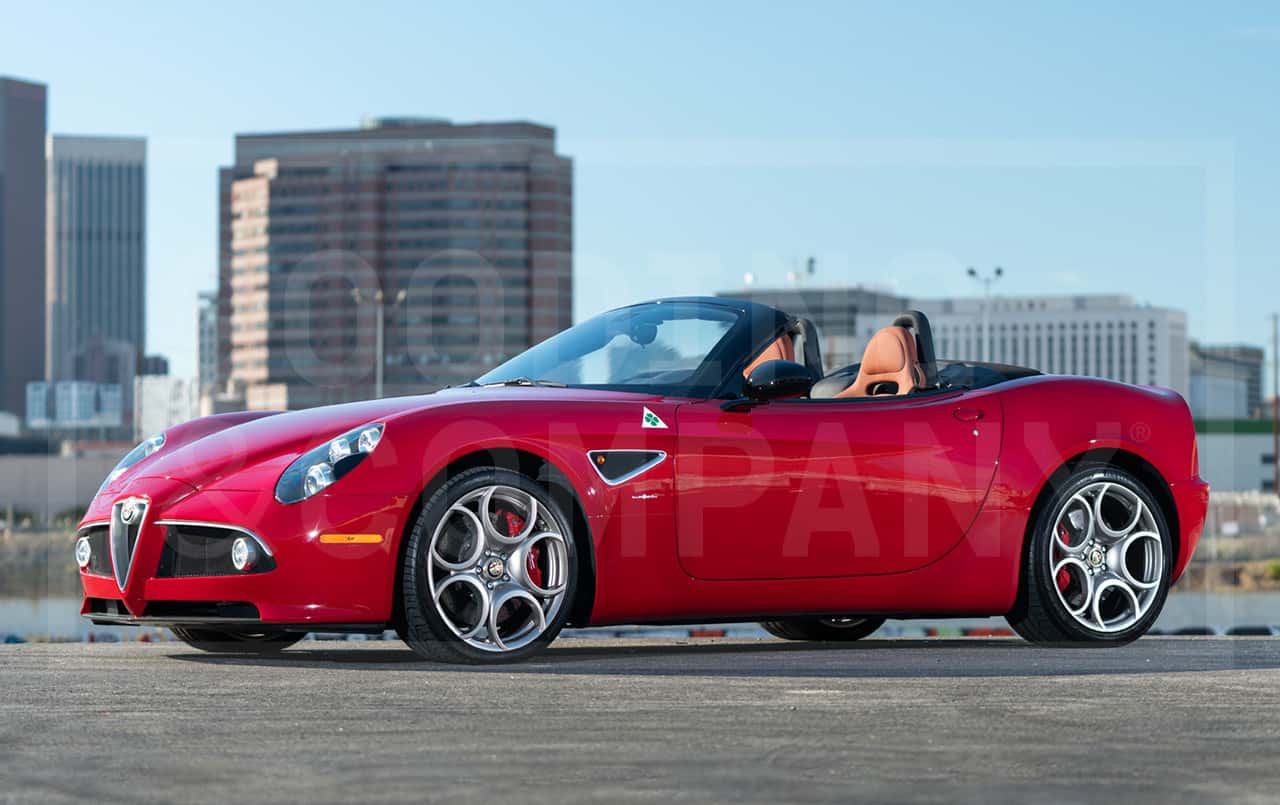 2009 Alfa Romeo 8C Spider sold for $0