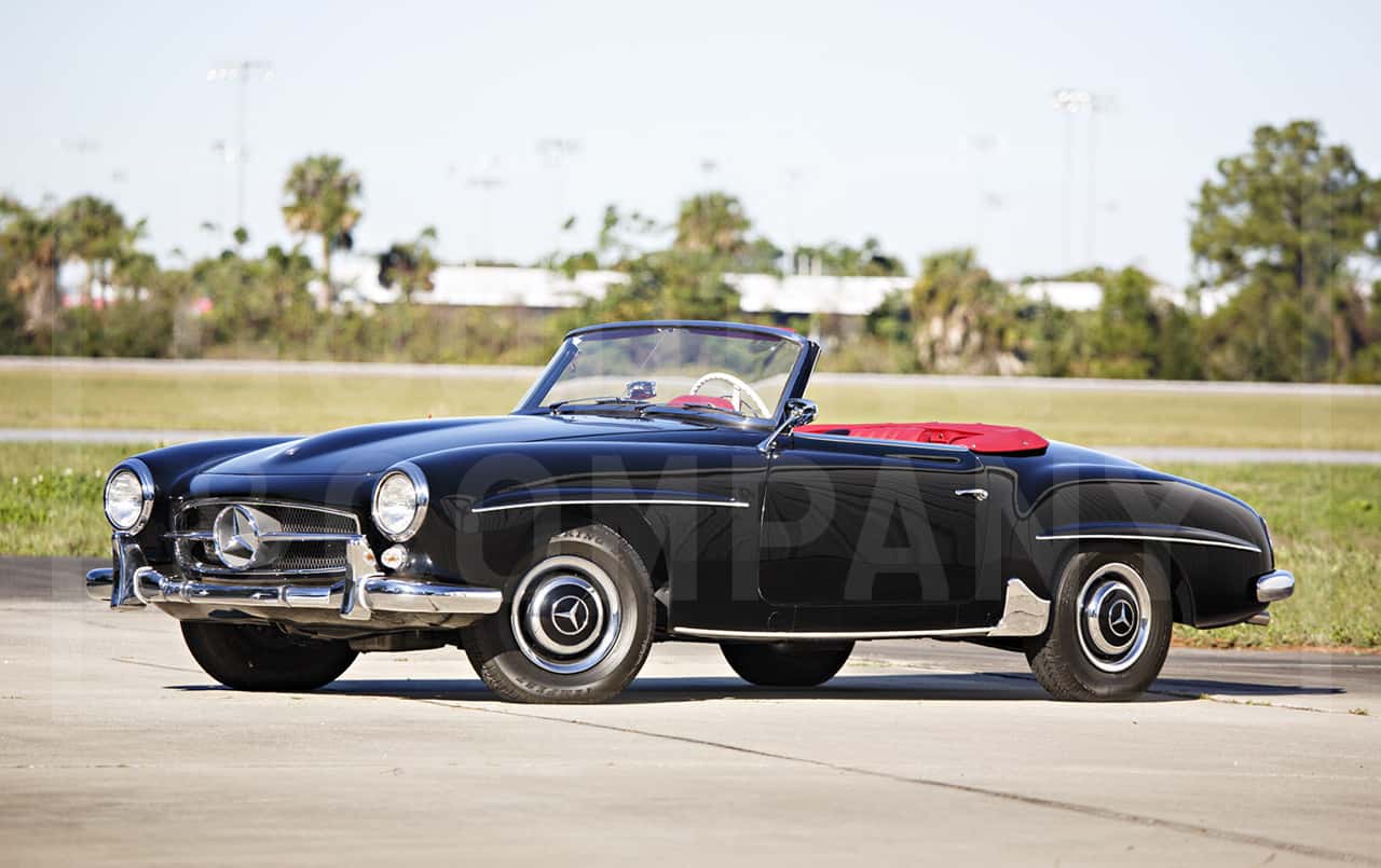 1961 Mercedes-Benz 190 SL Roadster sold for $109,200