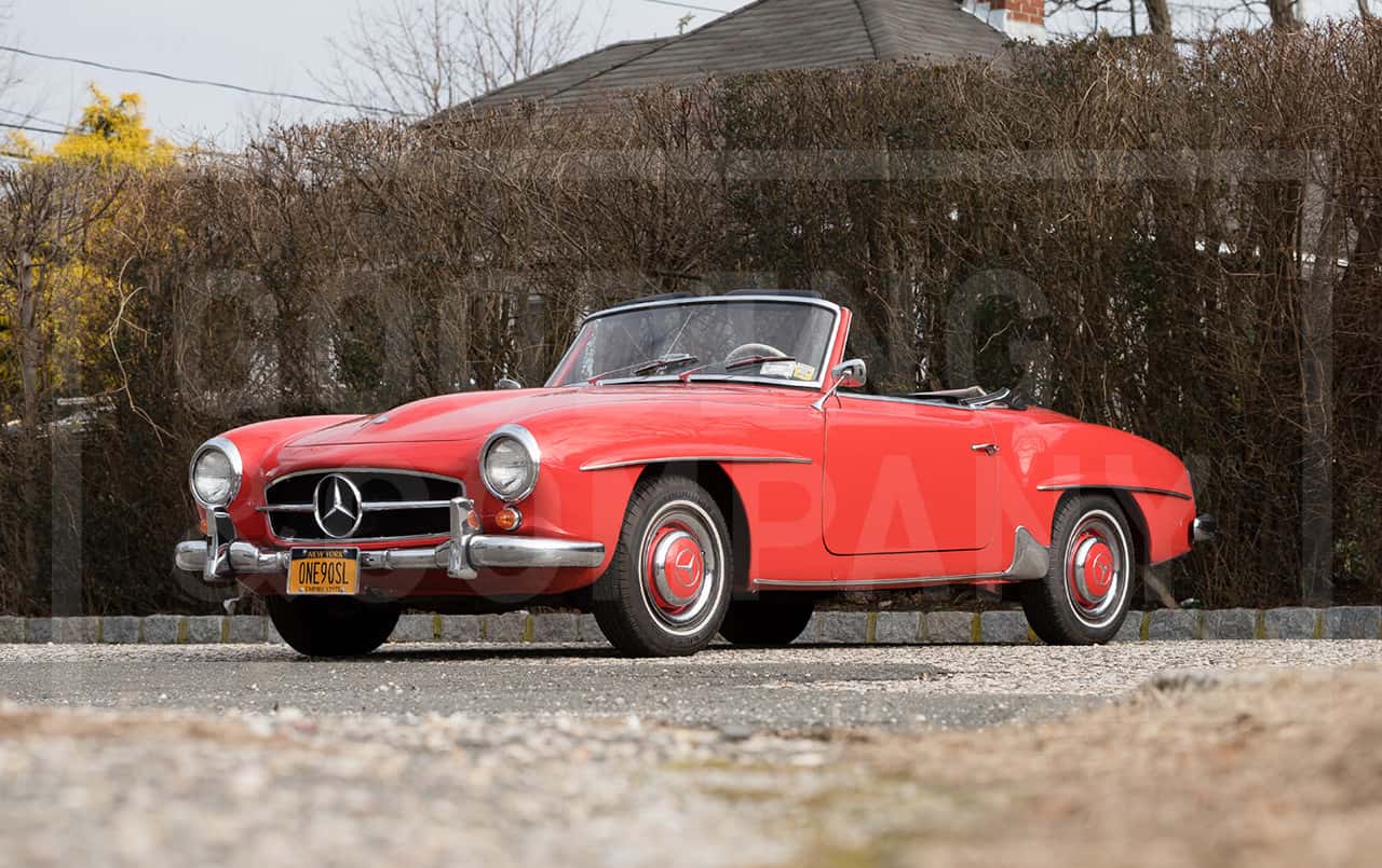1961 Mercedes-Benz 190 SL sold for $92,400