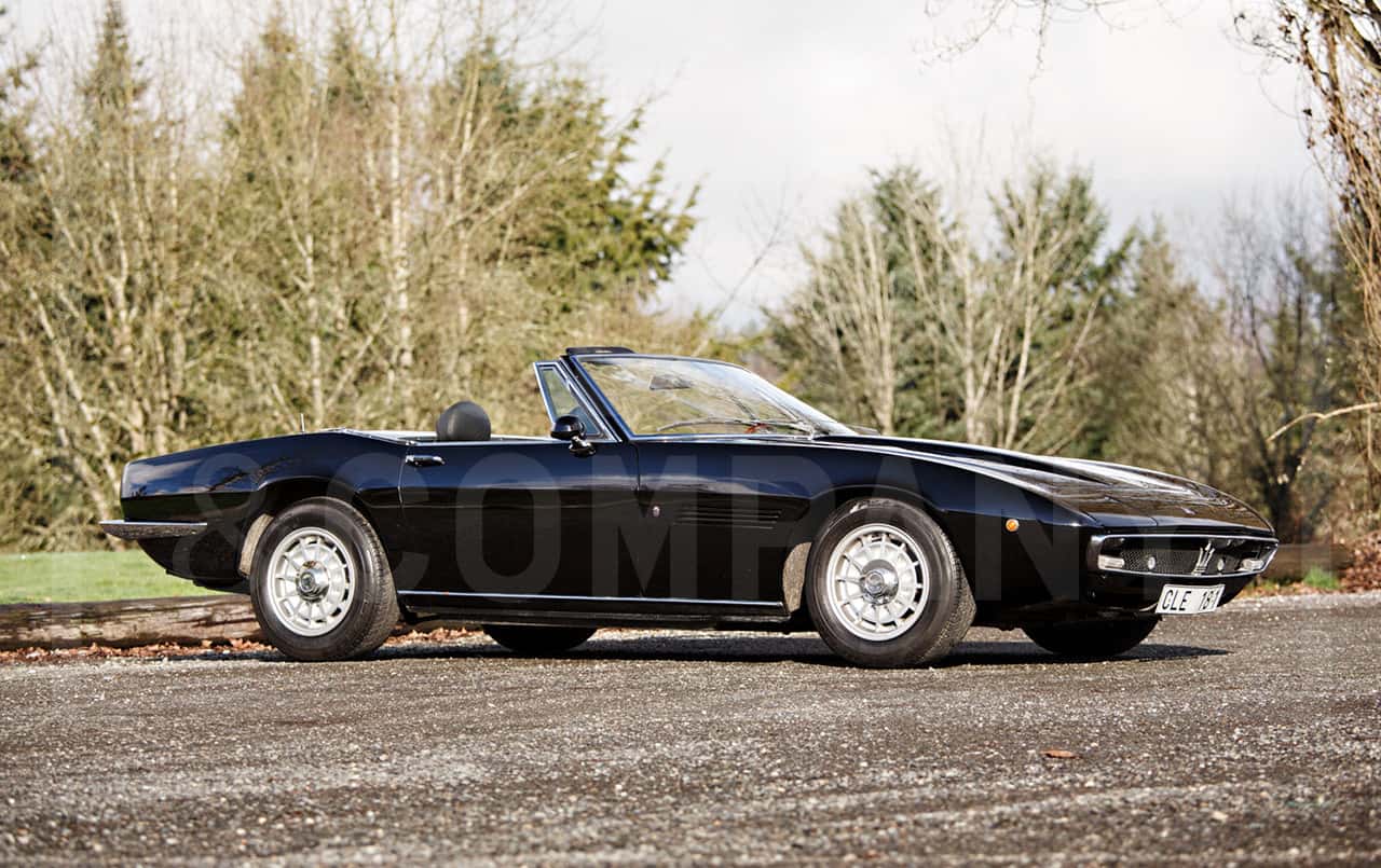 1972 Maserati Ghibli 4.9 SS Spider sold for $753,000