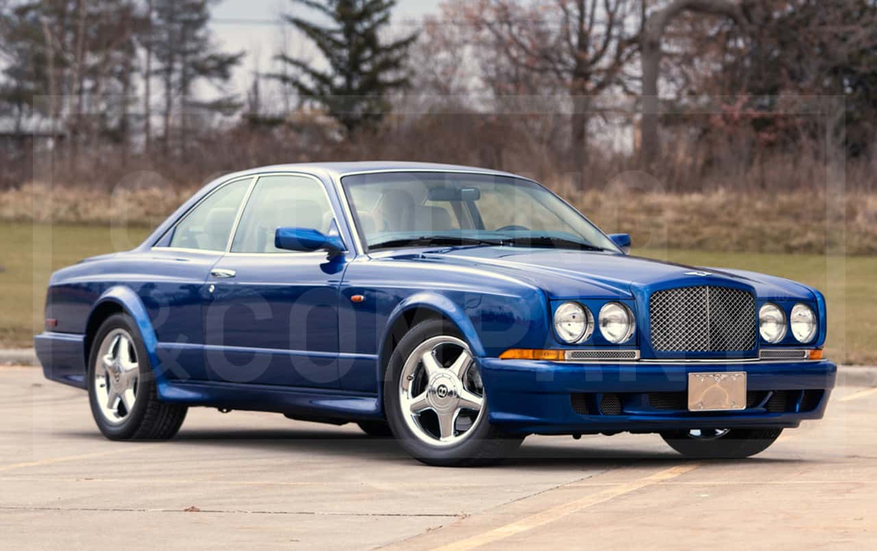 1998 Bentley Continental T sold for $117,600