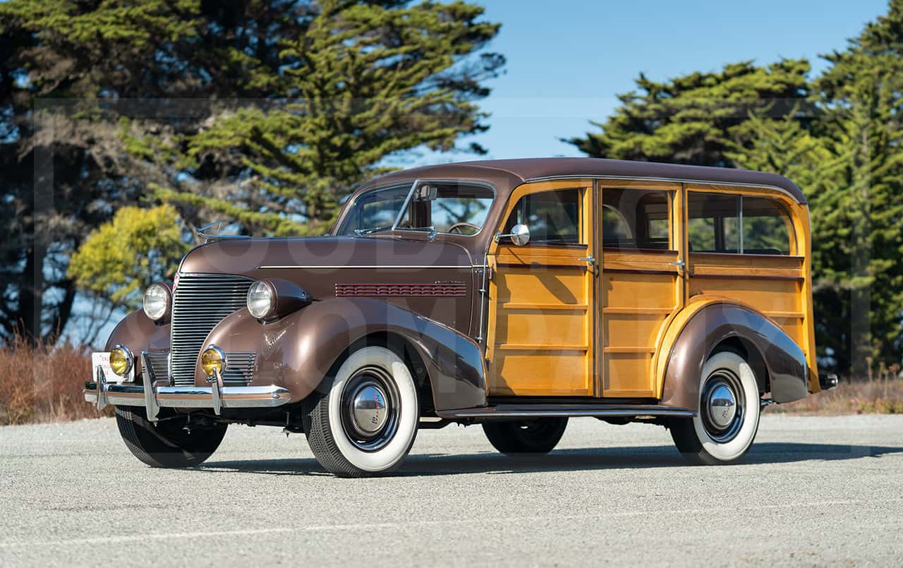 1939 Chevrolet Master Deluxe Station Wagon sold for $47,600