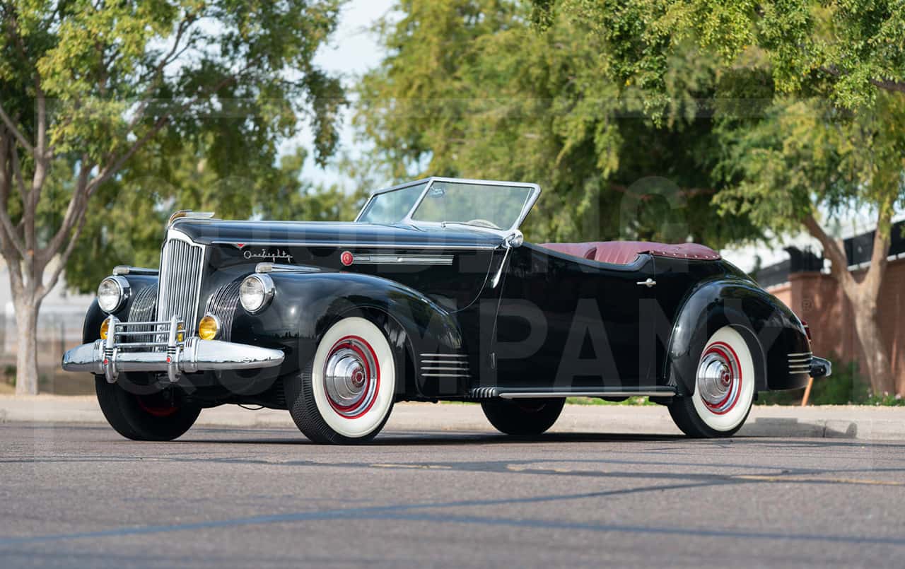 1941 Packard Custom Super Eight 180 Convertible Victoria sold for $324,000