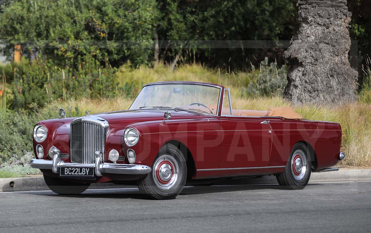 1961 Bentley S2 Continental Drophead Coupe sold for $156,800