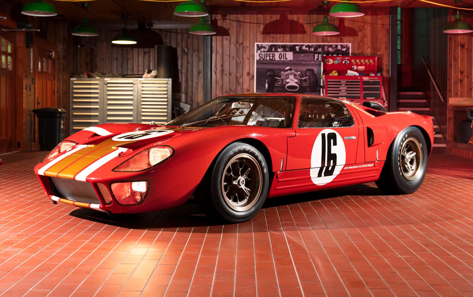 1966 Ford GT40 Alan Mann Lightweight sold for $0
