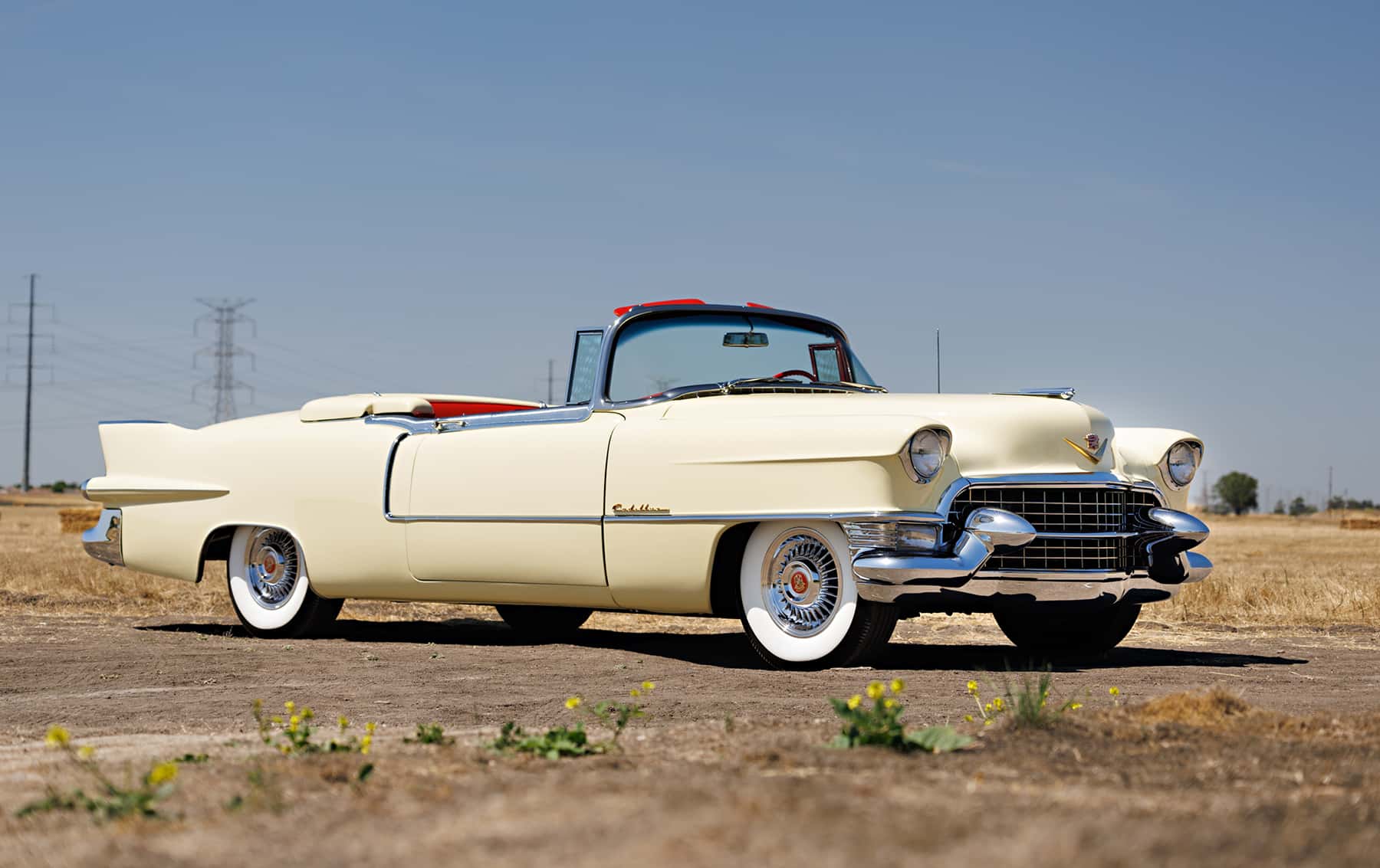 1955 Cadillac Eldorado Convertible sold for $190,400